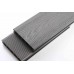 SAMPLE Composite Decking - Grey / Black / Ash / Brown / Anthracite Grey Wood Grain Effect 3m - Plastic Decking PVC Decking WPC Decking Hollow Garden Exterior Decking Boards 